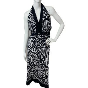 Plus size halter dress